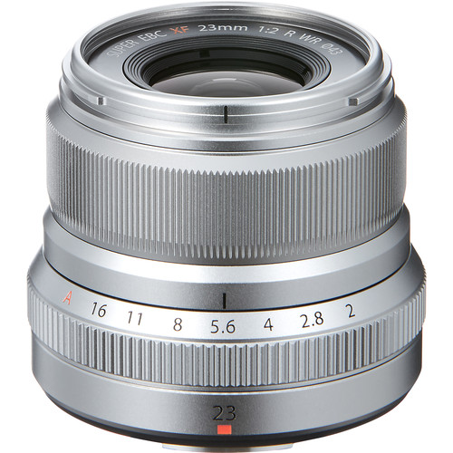 Fujifilm FUJINON XF 23mm F2 R WR Silber