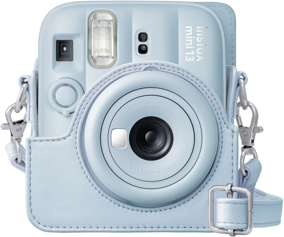 FUJIFILM Instax Mini 13 Kameratasche Frost Blue – Original Schutzhülle mit Schultergurt
