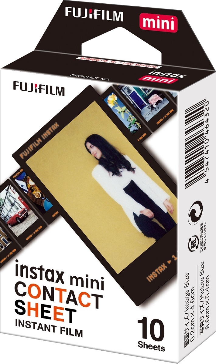 Fujifilm Instax Mini Contact Sheet Sofortbildfilm (10 Aufnahmen)