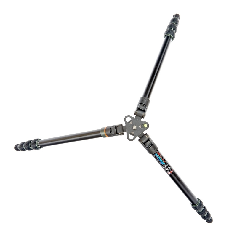 3 Legged Thing Punks Anarchy Travis Allround-Reisestativ aus Aluminium mit AirHed Neo Kugelkopf schwarz inkl. Einbeinstativ