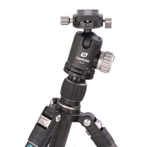 Leofoto Traveler LE-284C+ Ballhead CB-40