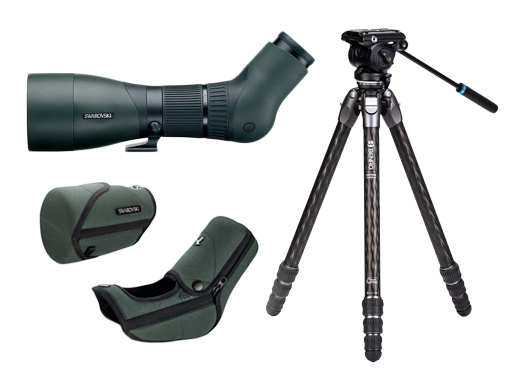 Swarovski ATX 30-70x95 Travel-Kit (inkl. Swarovski SOC Tasche, Benro Tortoise Carbon TTOR34CLVS4PRO)