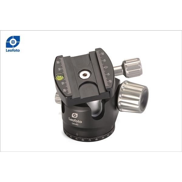 Leofoto Ballhead LH-40 + Release Plate QP-70