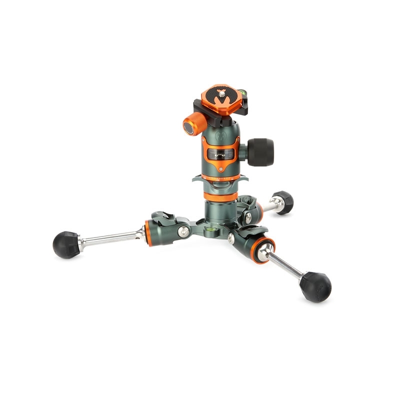 3 Legged Thing Legends Bucky Tripod w/ AirHed VU Grey