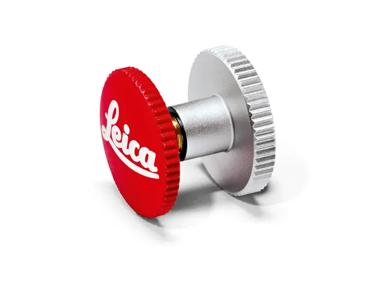Leica Camera Soft Release Knopf 12mm,  chrome – Hochwertiger Auslöseknopf