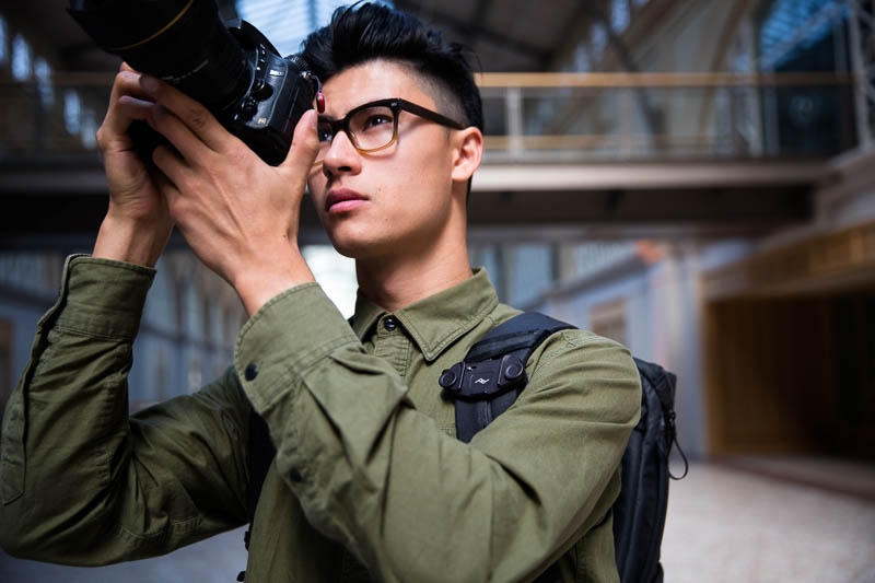 Peak Design Capture Clip v3 Black - Kameraclip zum Tragen von DSLR-/DSLM-Kameras an Gurten oder Gürteln