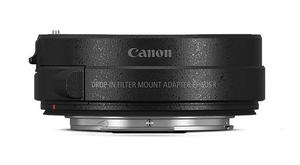 Canon EF-EOS R mit Einsteckfilter (V-ND) Bajonettadapter