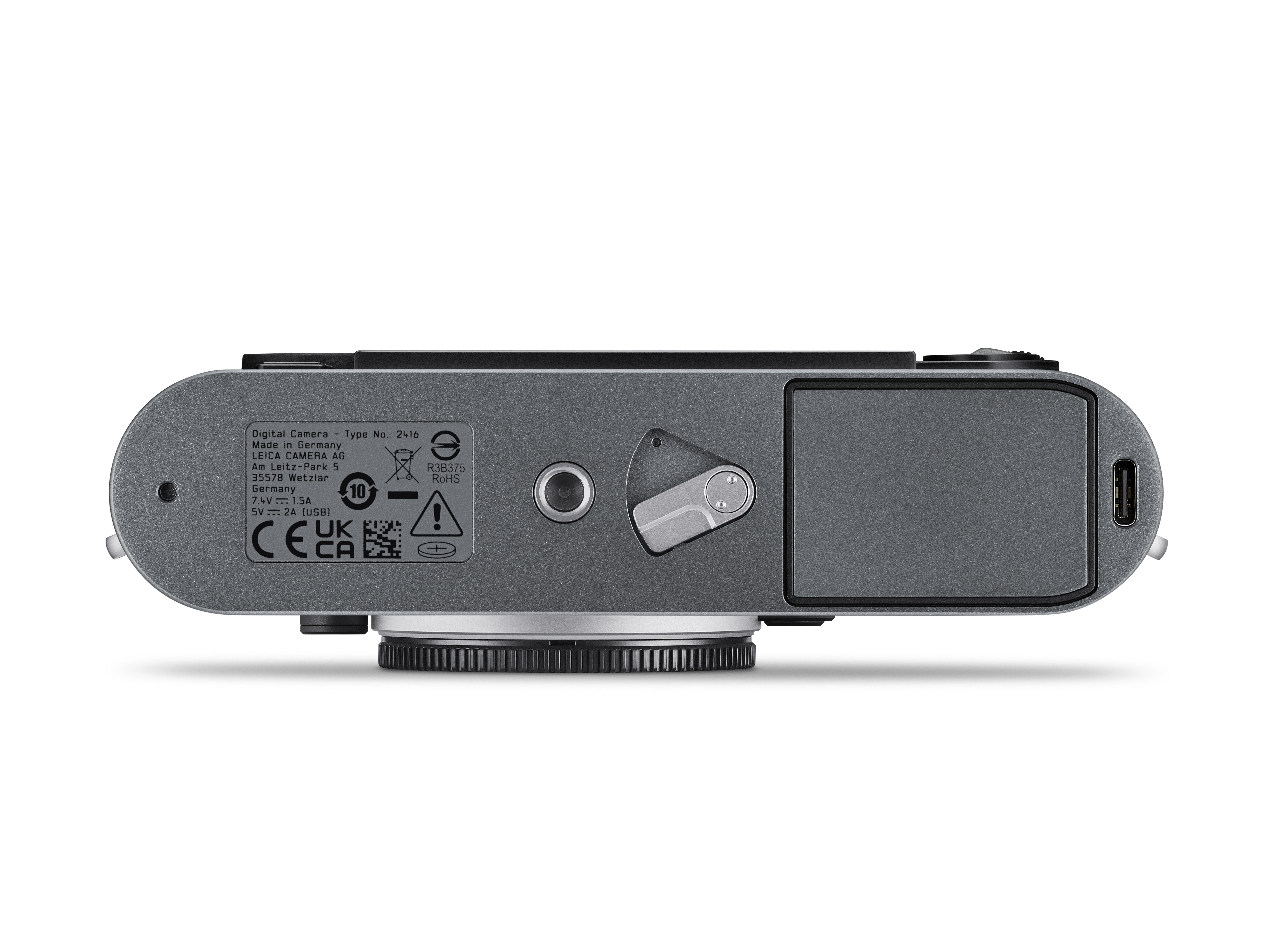 Leica M11-P metallgrau lackiert inkl. 2. Gratis Leica Akku BP-SCL7
