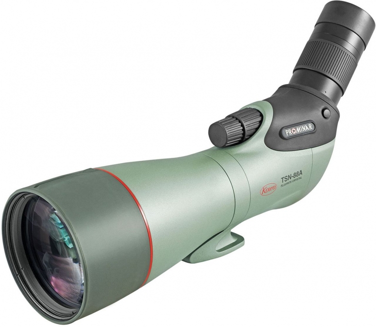 KOWA Spektiv TSN-88A PROMINAR 25-60x88 Travel-Kit (inkl. Tasche + Vario Scope Adapter + Benro Tortoise Carbon Tripod TTOR34CLVS4PRO)