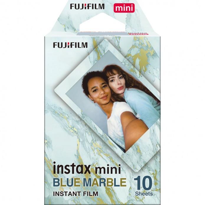 Fujifilm Instax Mini Blue Marble Sofortbildfilm (10 Aufnahmen)