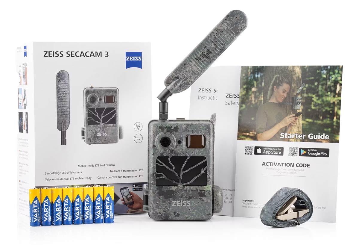 ZEISS Secacam 3 Wildkamera 4er Pack