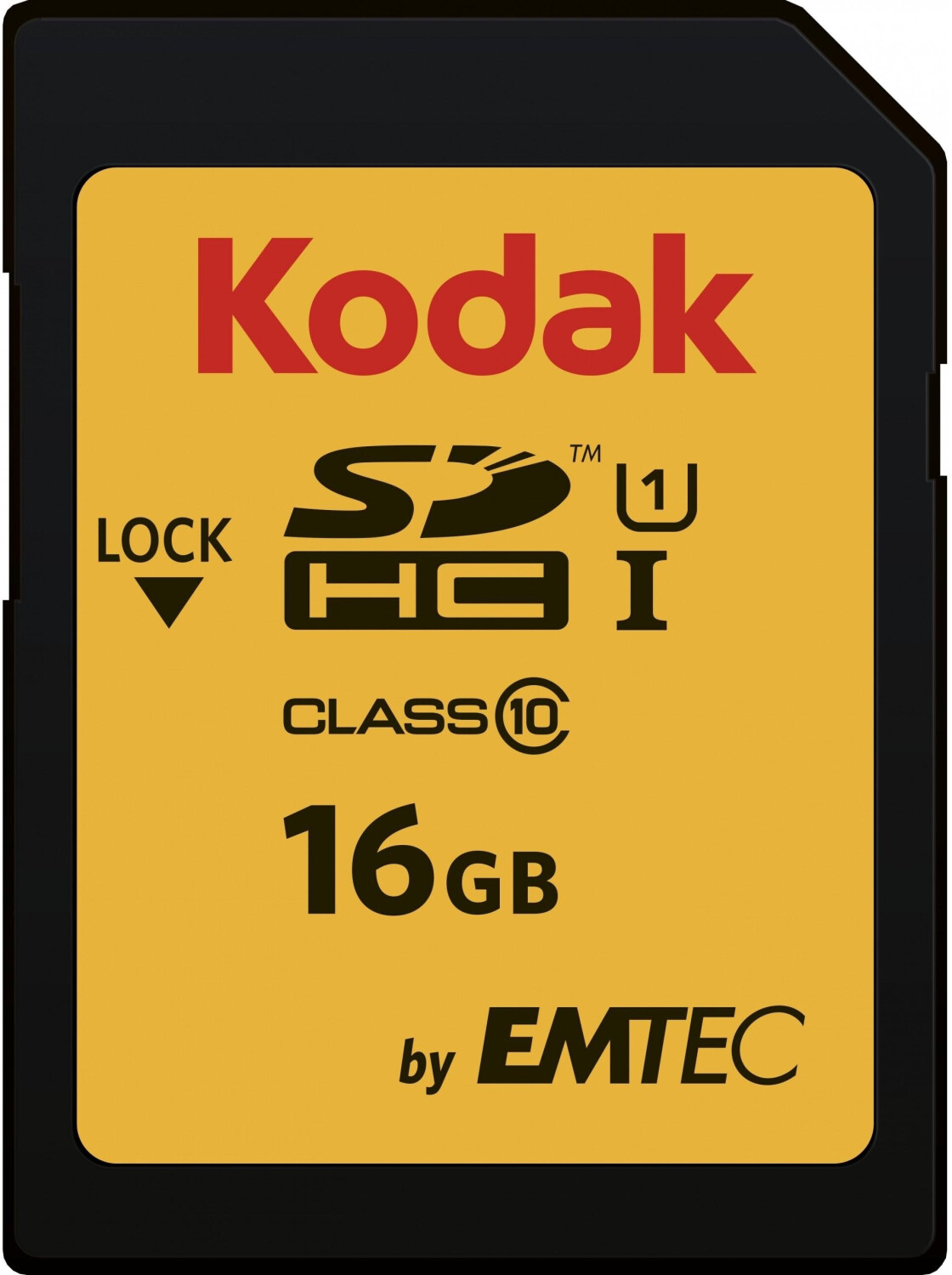 Kodak 16 GB SDHC Speicherkarte Class 10 UHS-I U1