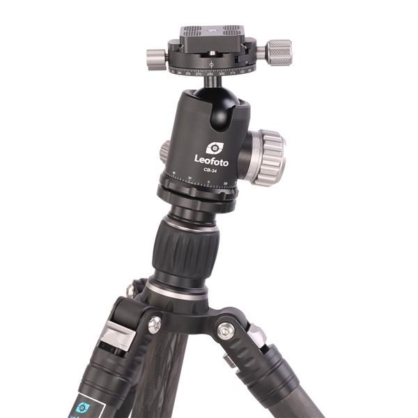 Leofoto Traveler LE-254C+ Ballhead CB-34