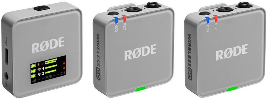 RØDE Wireless GO Gen 3 Stone – Professionelles Dual-Funkmikrofonsystem für höchste Ansprüche