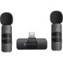 BOYA BY-V20 V2.0 – Kabelloses Dual-Mikrofon mit USB-C für Smartphone, Tablet und Content Creation