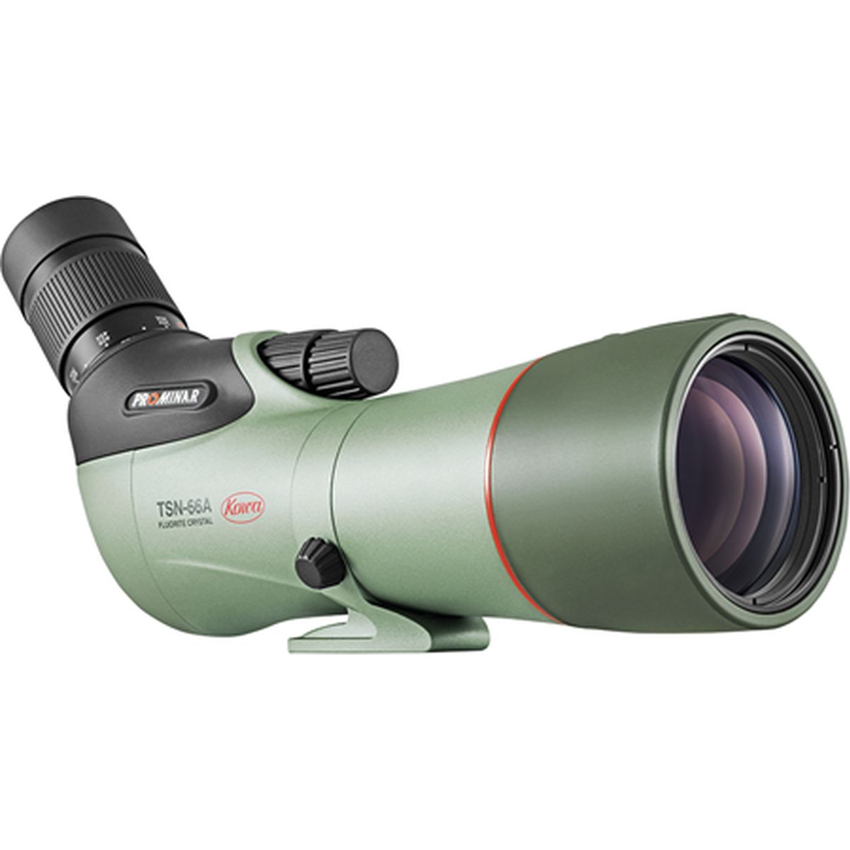 Kowa Spektiv TSN-66A PROMINAR 25-60x66 Travel-Kit (inkl. Tasche + Vario Scope Adapter+ Leofoto Manba LV-324C + BV-10 Stativkit