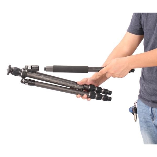 Leofoto Traveler LE-254C+ Ballhead CB-34