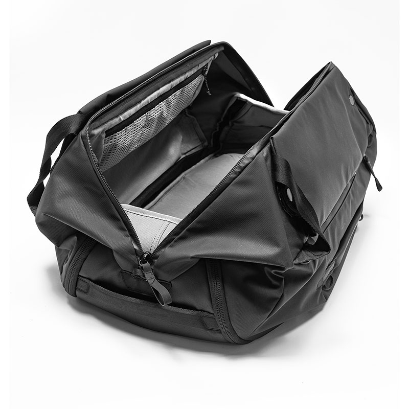 Peak Design Travel Duffelpack Bag 65L Reisetasche mit Rucksackgurten - Black (Schwarz)
