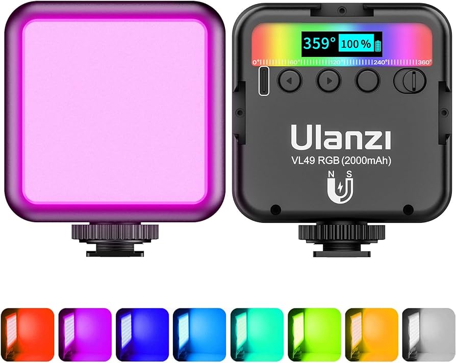 Ulanzi VL49 RGB Multi Colour LED-Video Ligh