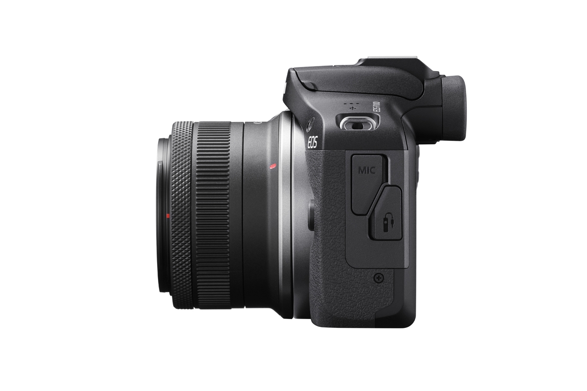 Canon EOS R100 schwarz mit RF-S 18-45mm IS STM + RF-S 55-210mm f/5-7.1 IS STM