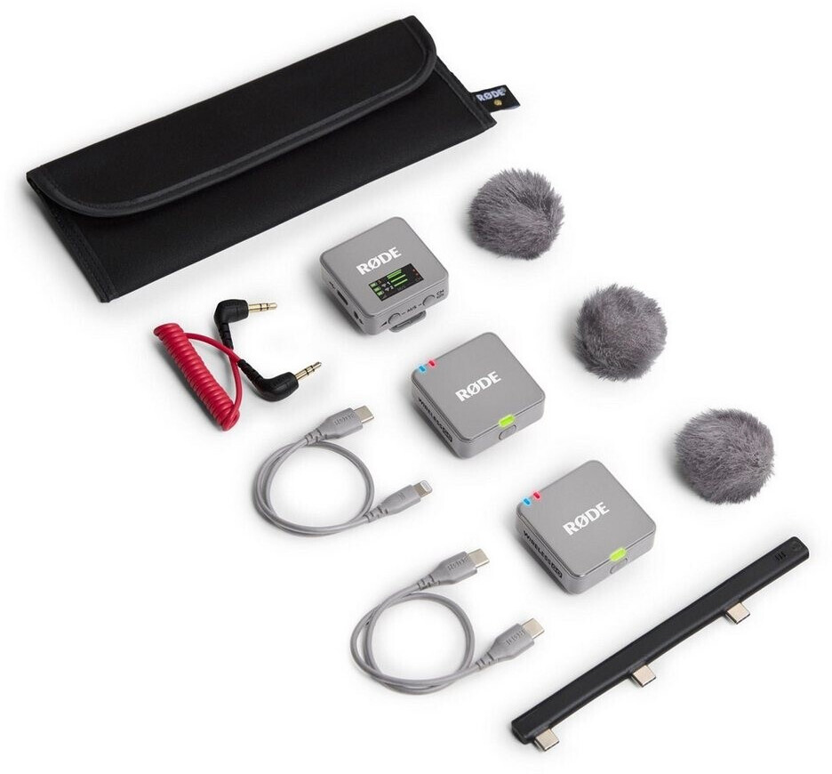 RØDE Wireless GO Gen 3 Stone – Professionelles Dual-Funkmikrofonsystem für höchste Ansprüche