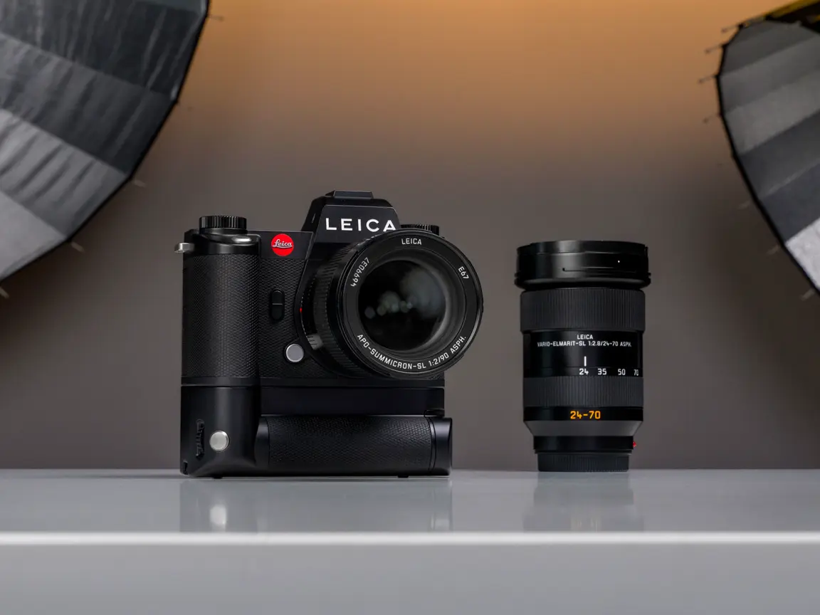 Leica Multifunktionshandgriff HG-SCL7 16058 – Ergonomischer Batteriegriff für Leica SL3
