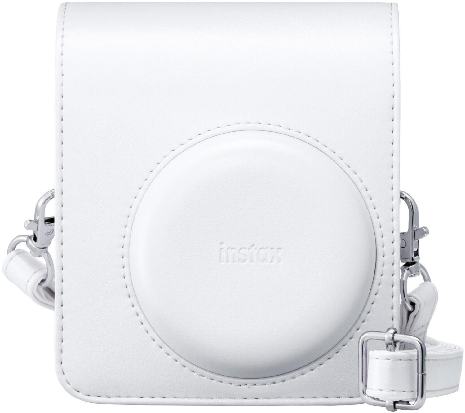 FUJIFILM Instax Mini 13 Kameratasche Clay White – Original Schutzhülle mit Schultergurt