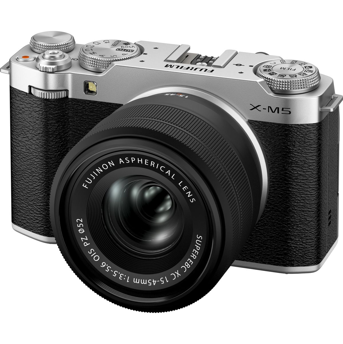 Fujifilm X-M5 silver KIT mit XC 15-45mm F3.5-5.6 OIS PZ