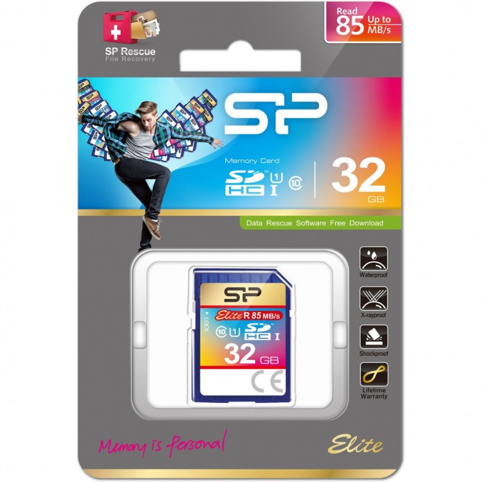 Silicon Power Elite 32GB SDHC UHS-I – zuverlässiger Speicher für Fotos, Videos und Daten