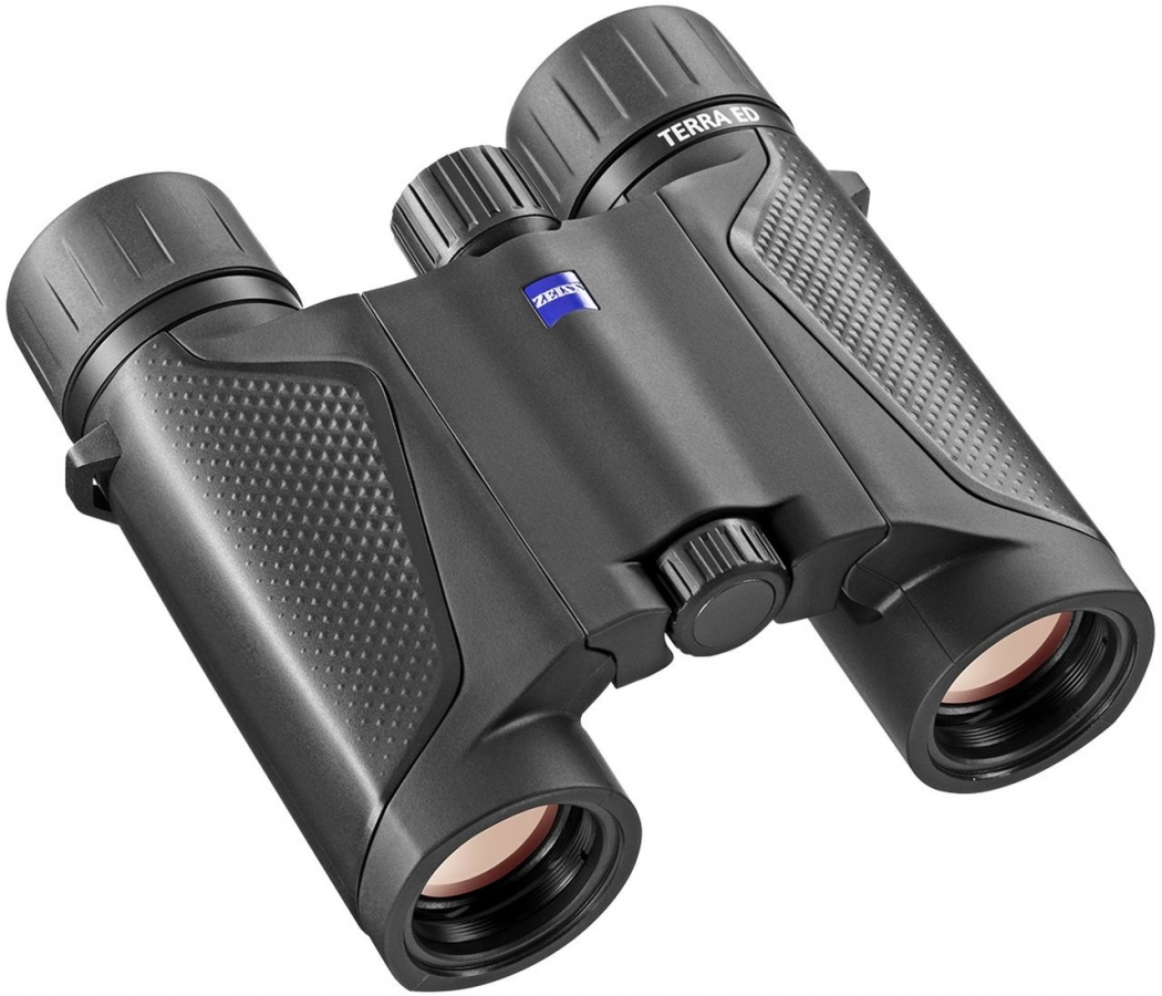 ZEISS TERRA ED Pocket 8x25 schwarz inkl.Tasche (Gratis Cleaning-Kit)