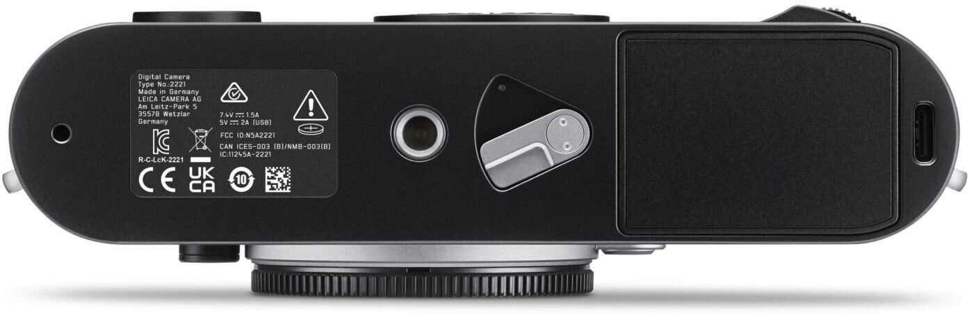 LEICA M11-D, schwarz lackiert inkl. 2. Gratis Leica Akku BP-SCL7 für M 11 Akku