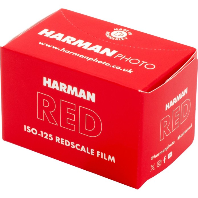 HARMAN RED 125 135/36 – kreativer Redscale Farbnegativfilm für analoge Fotografie