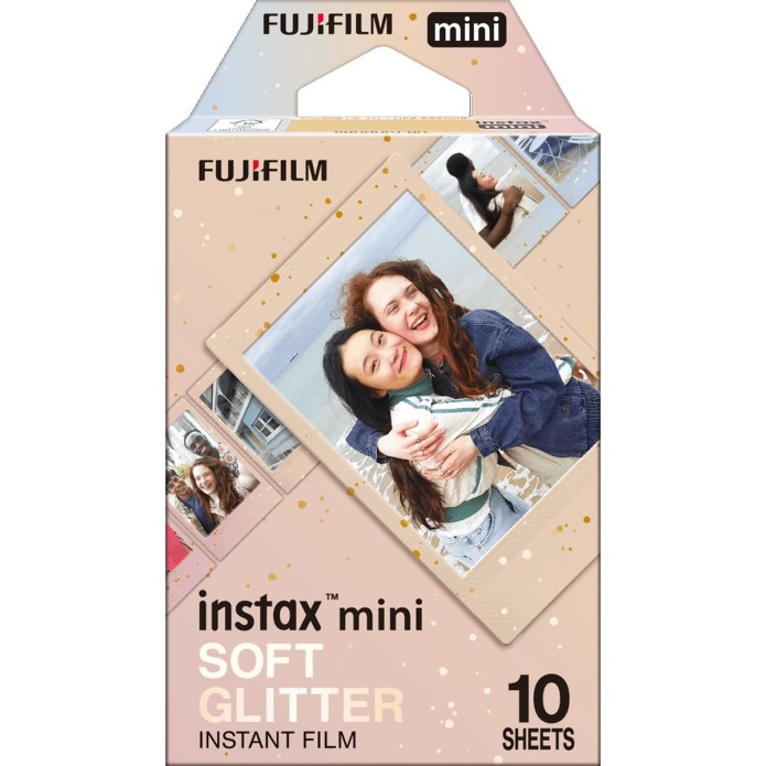 Fujifilm Instax Mini Soft Glitter Sofortbildfilm (10 Aufnahmen)
