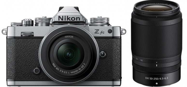 Nikon Z fc KIT mit NIKKOR Z DX 16-50mm VR (SE) + NIKKOR Z DX 50-250mm