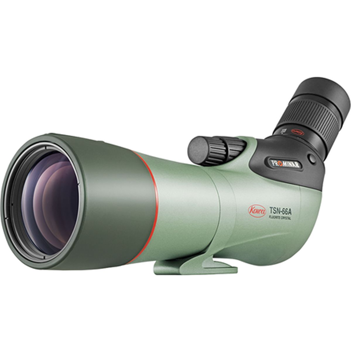 Kowa Spektiv TSN-66A PROMINAR 25-60x66 Travel-Kit (inkl. Tasche + Vario Scope Adapter+ Leofoto Manba LV-324C + BV-10 Stativkit