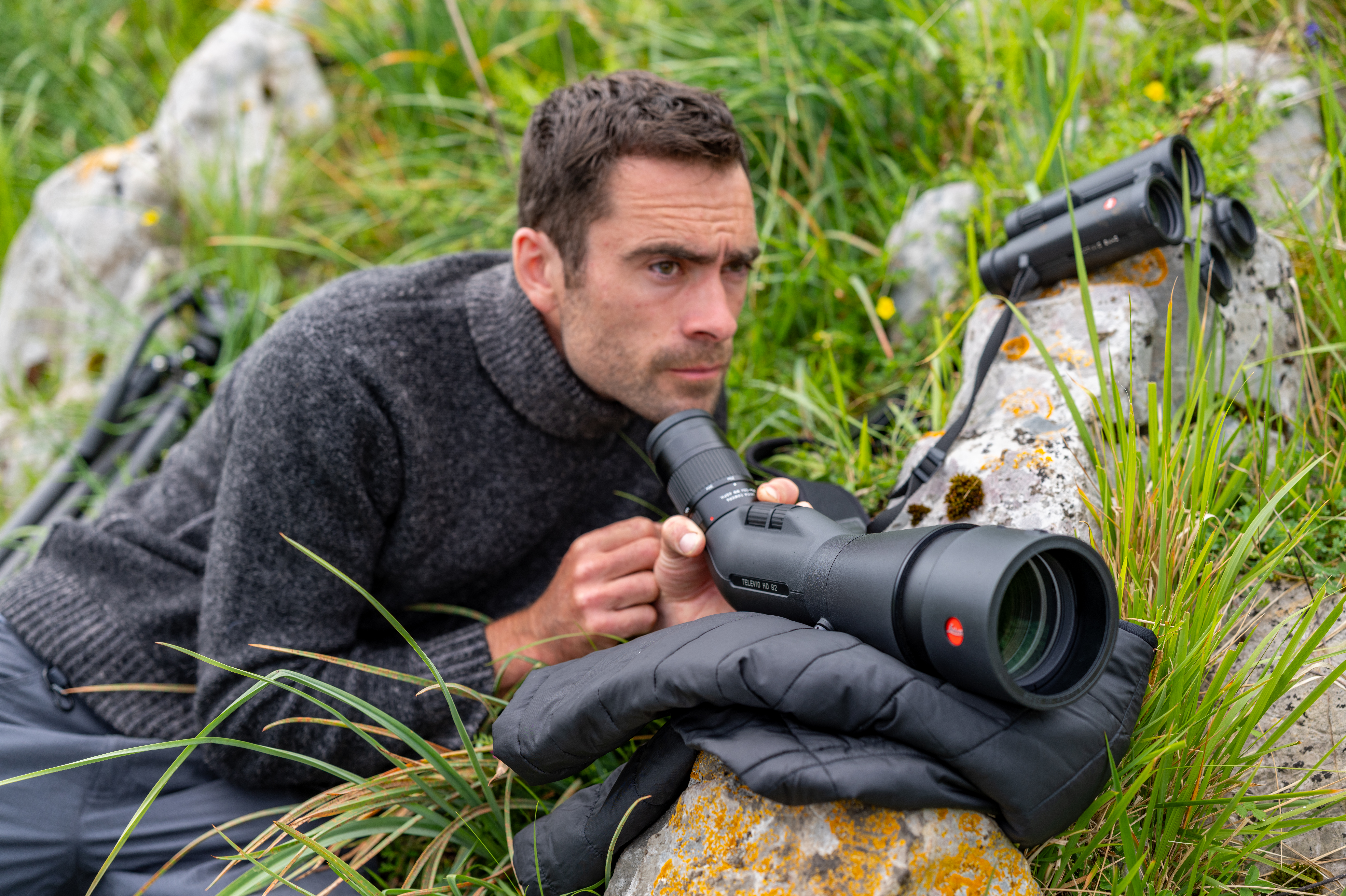 Leica APO-Televid 65 Set inkl. 25-50 Okular ASPH. (Neuheit) Travel-Kit inkl. Leica Tasche & Benro Stativ TTOR34CLVS4PRO