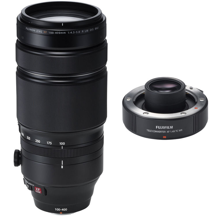 Fujifilm FUJINON XF 100-400mm F4.5-5.6 R LM OIS WR + Telekonverter XF 1,4X TC WR