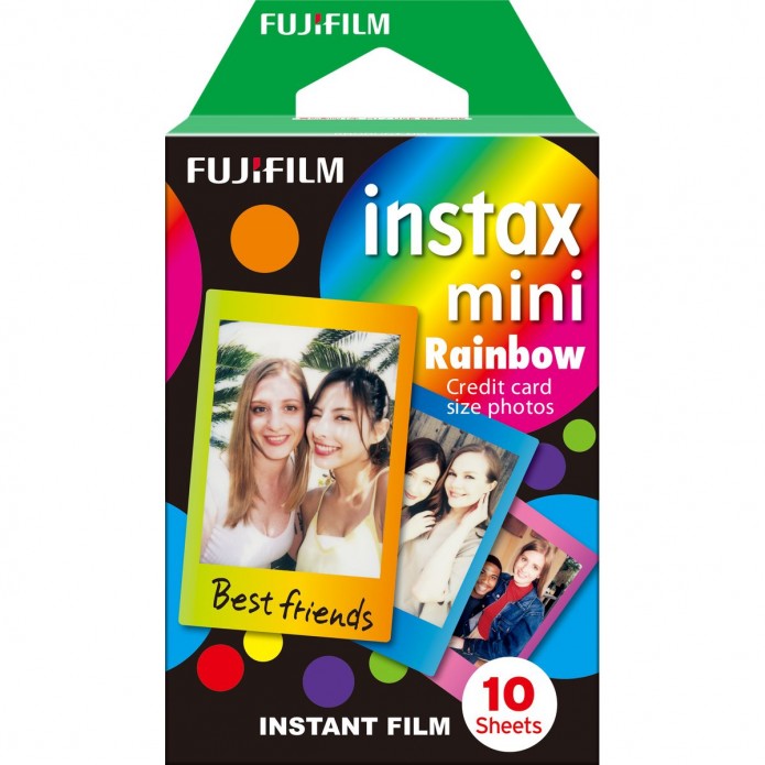 Fujifilm Instax Mini Rainbow Sofortbildfilm (10 Aufnahmen)