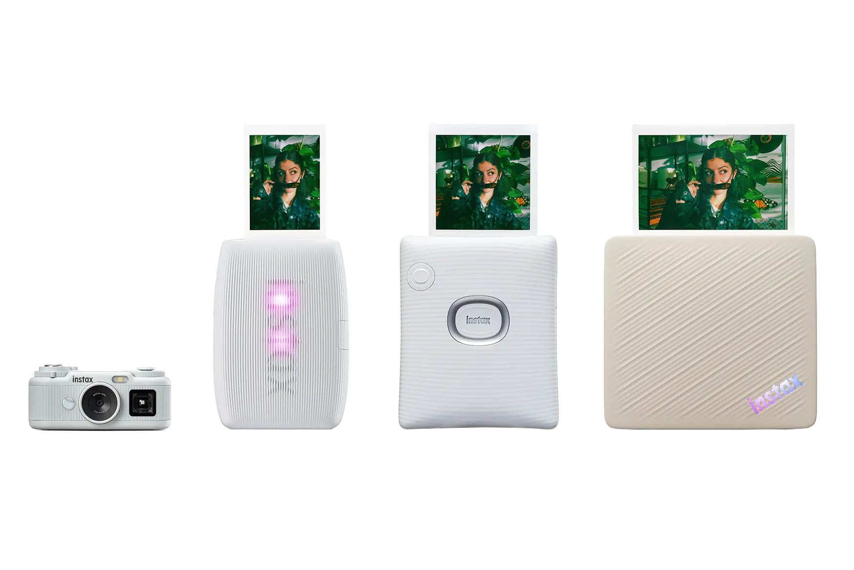 FUJIFILM instax Pal 2 Weiß – kompakte Digitalkamera mit optischem Sucher